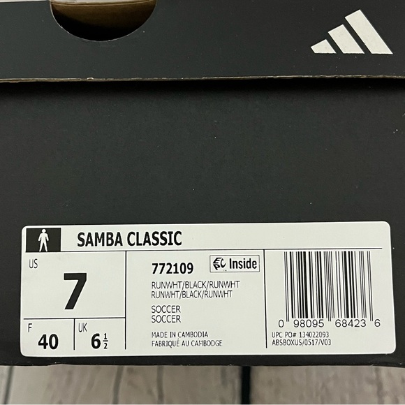 NWT Adidas Samba Classic Sneakers - Picture 3 of 12